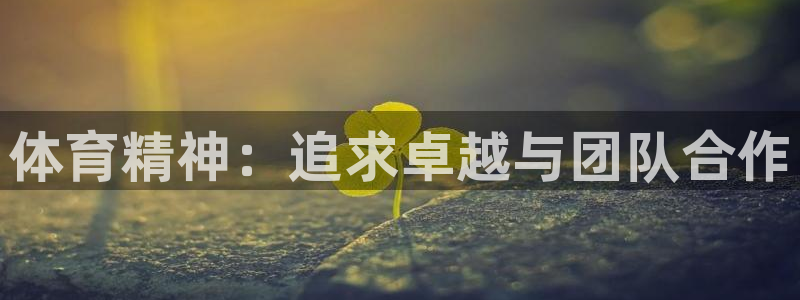 MK体育官网下载招商电话是多少号码：体育精神：追求卓