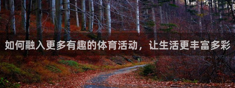 MK体育官网下载招商电话地址：如何融入更多有趣的体育活动，让